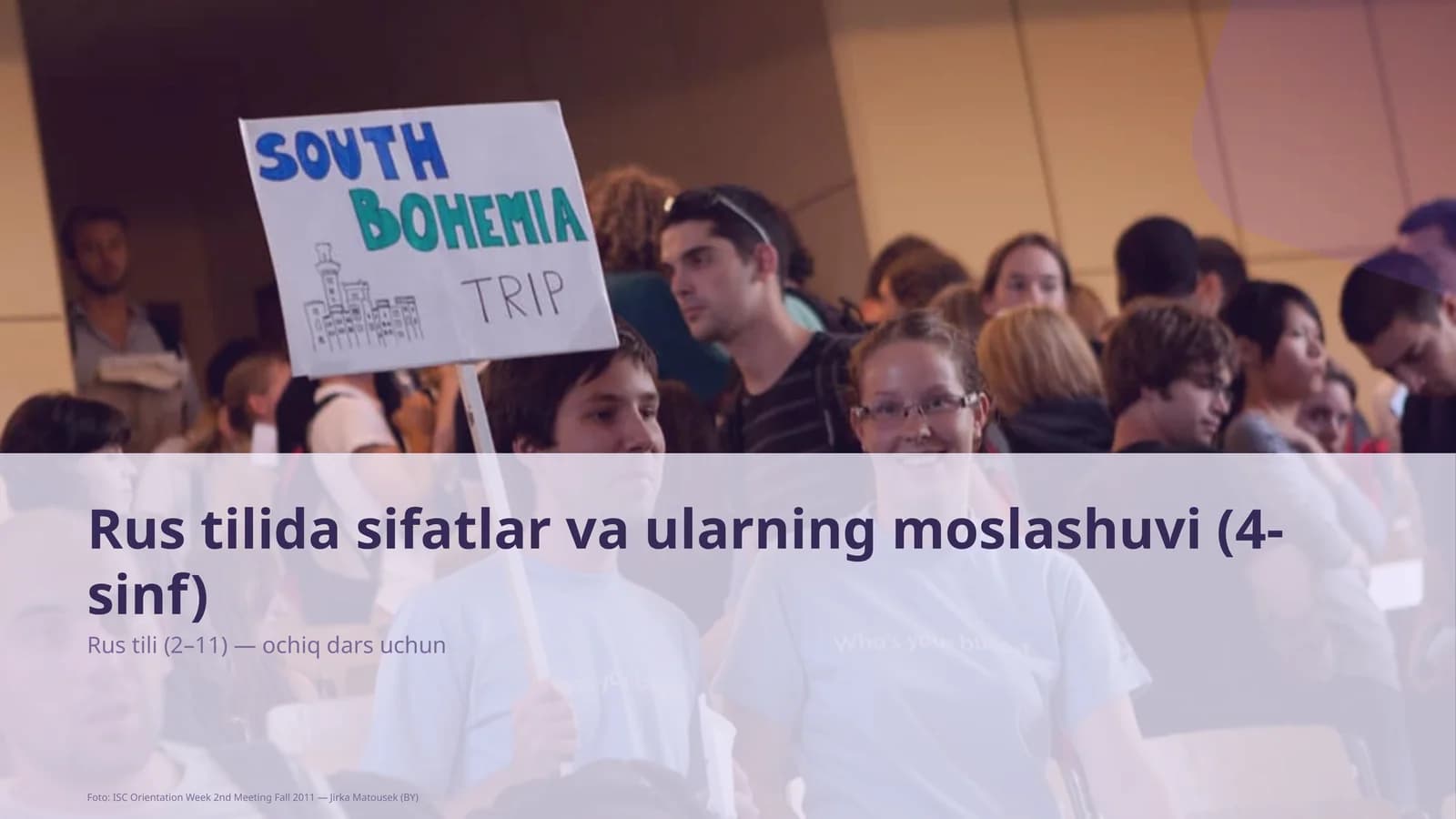 Rus tilida sifatlar va ularning moslashuvi (4-sinf)