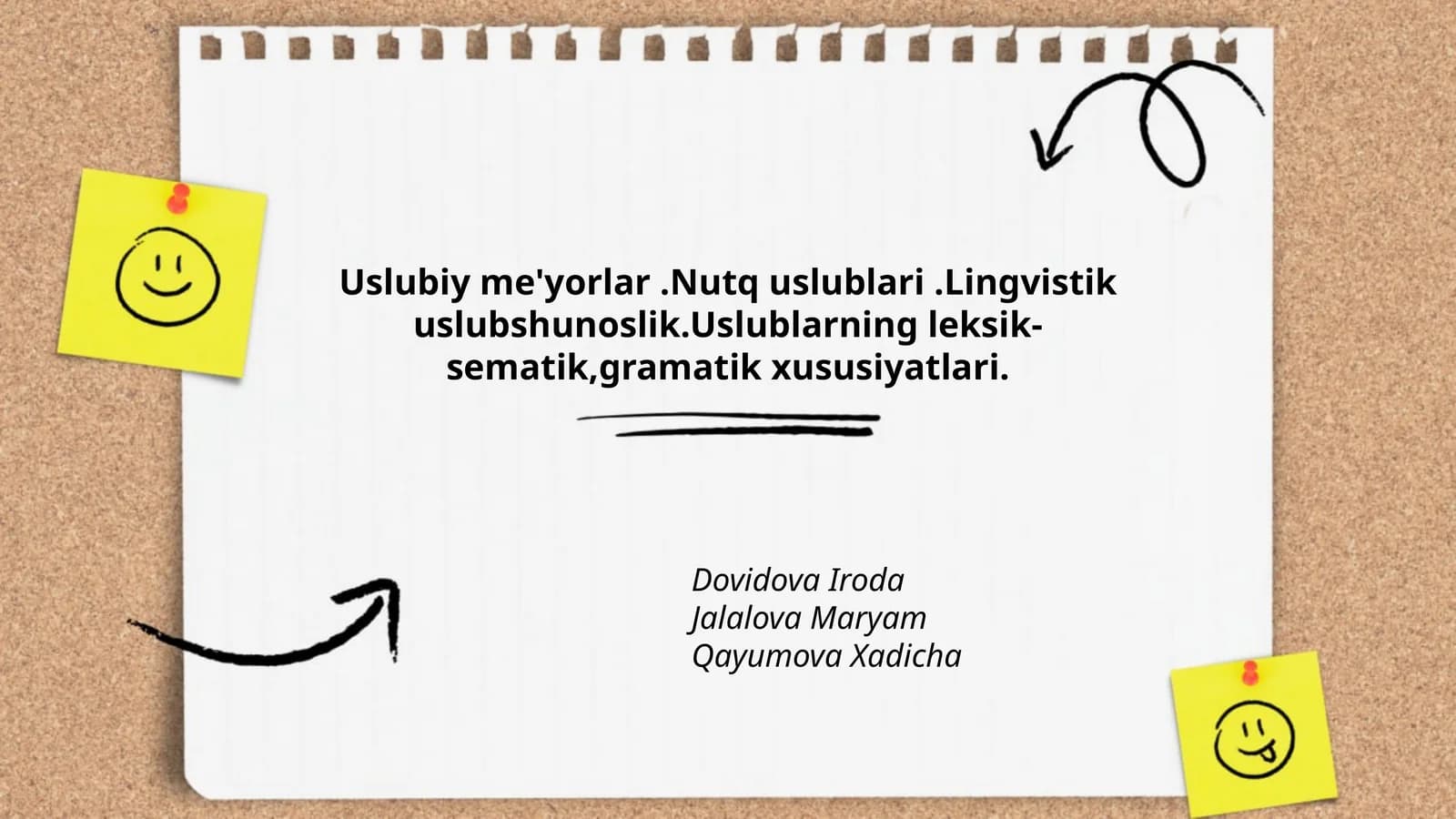 Uslubiy me'yorlar: Ta'rifi va ahamiyati
