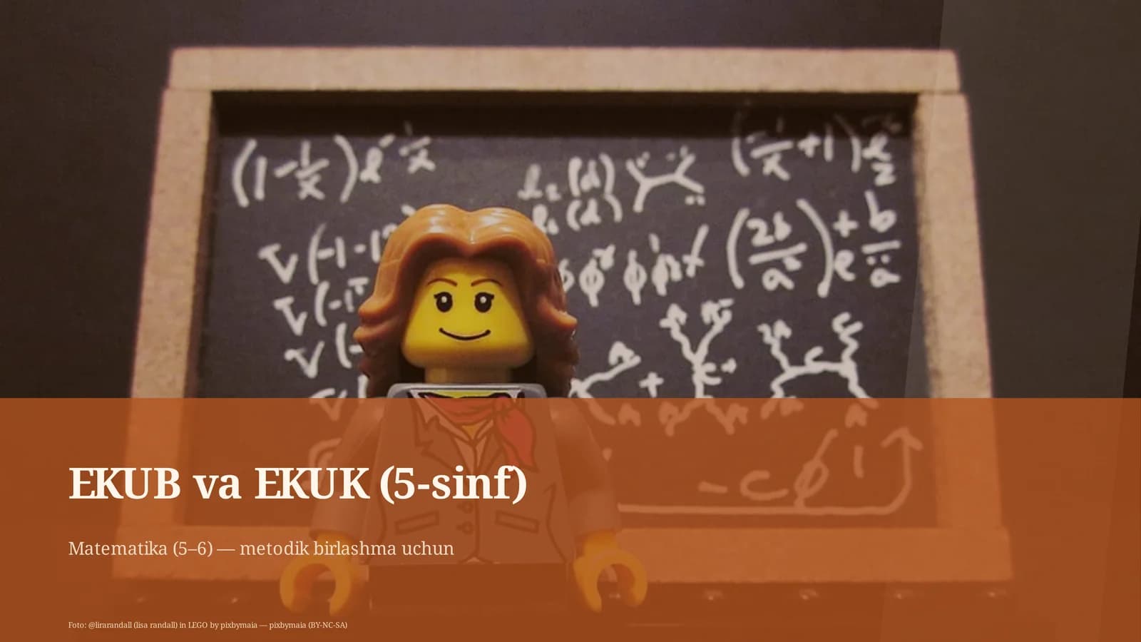 EKUB va EKUK (5-sinf)
