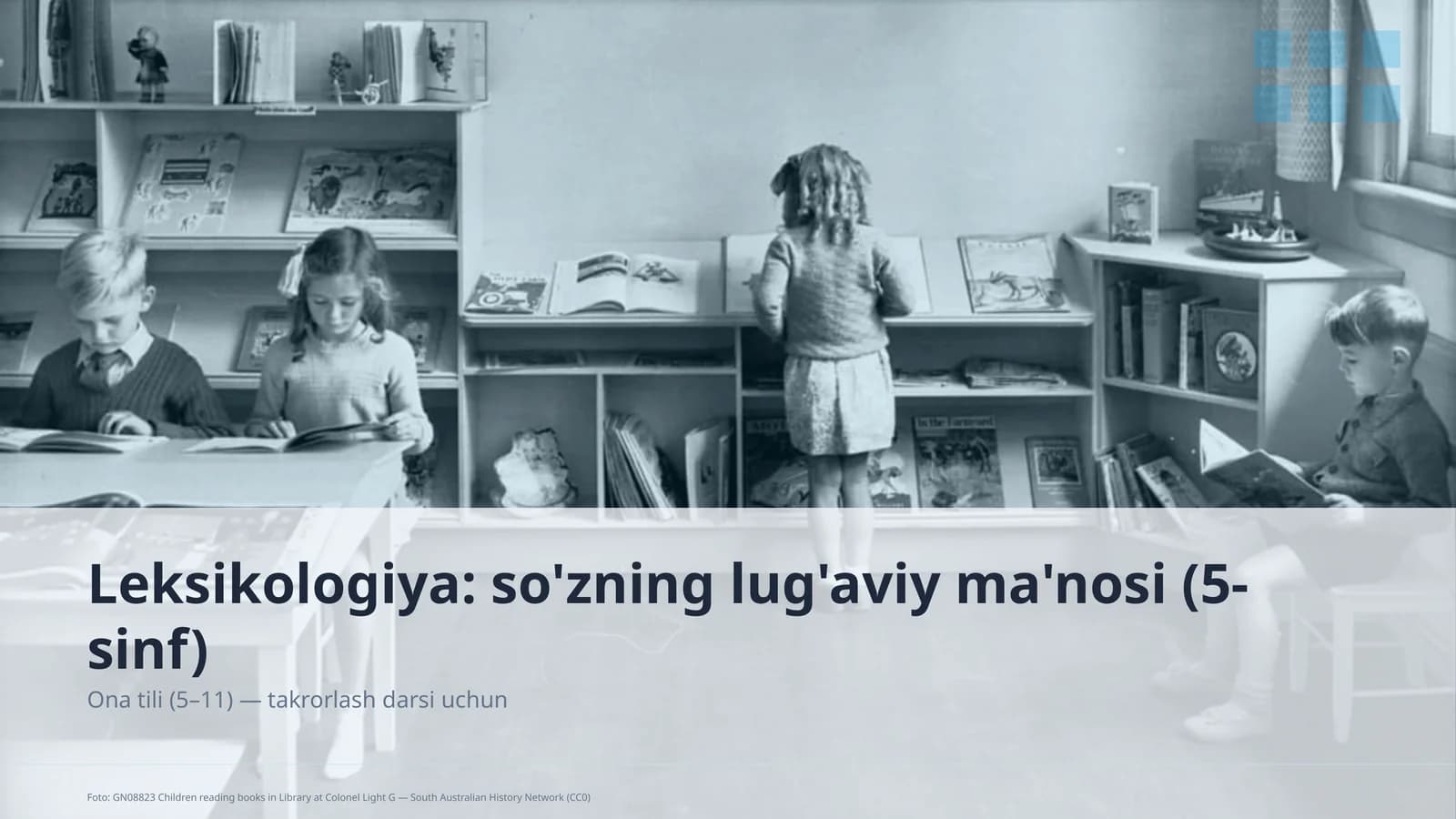 Leksikologiya: so'zning lug'aviy ma'nosi (5-sinf)