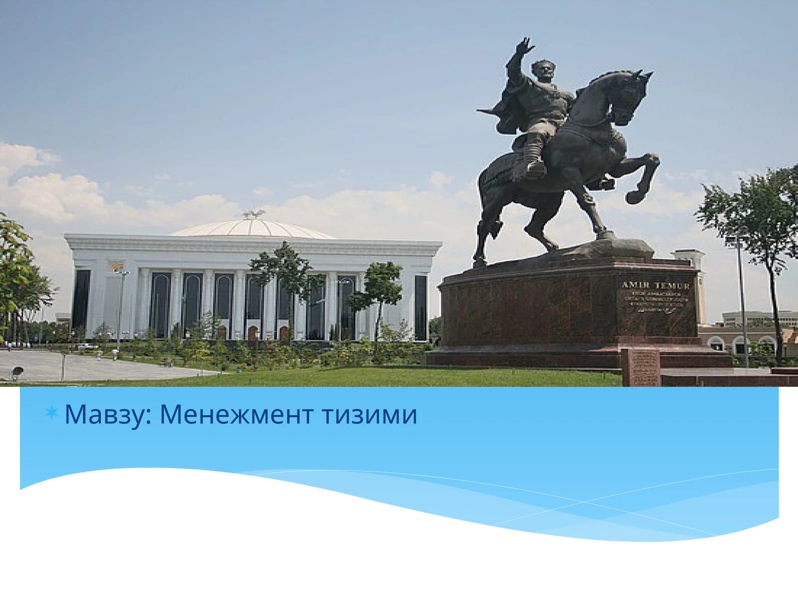 Менежмент тизими