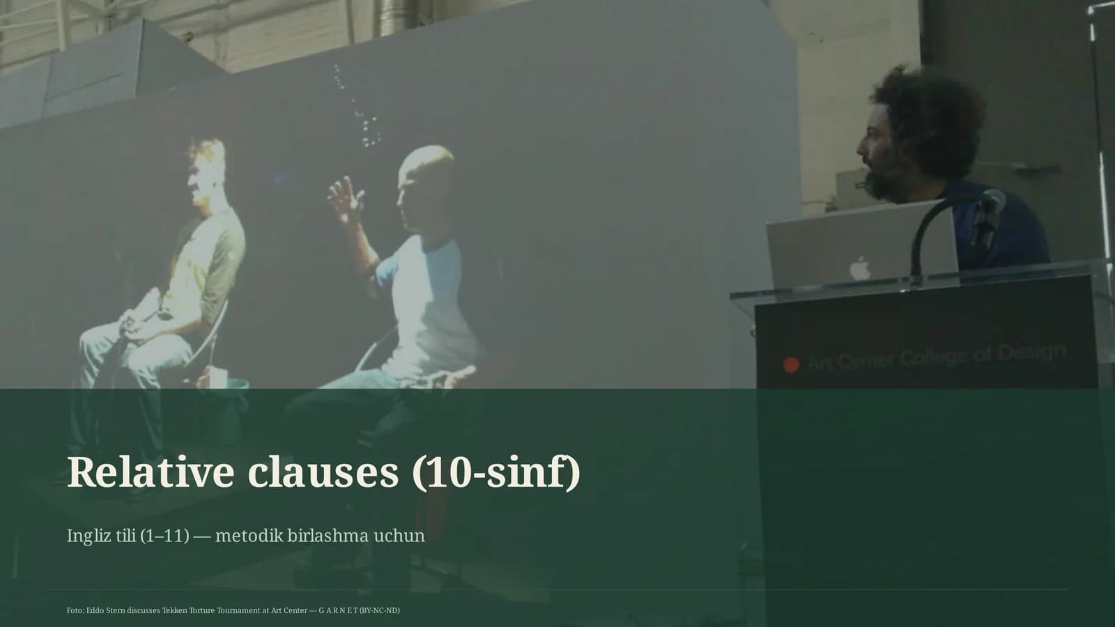 Relative clauses (10-sinf)