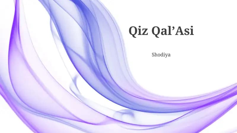 Qiz QalʼAsi