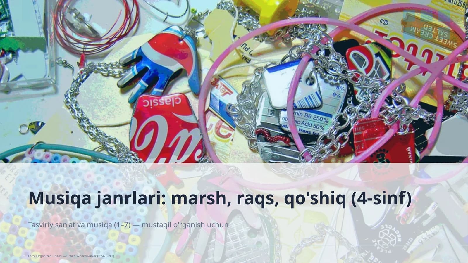 Musiqa janrlari: marsh, raqs, qo'shiq (4-sinf)