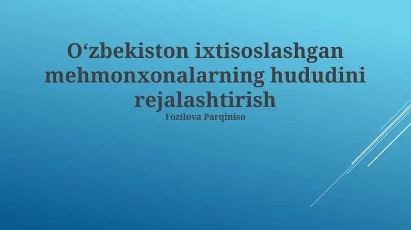 Rejalashtirish tamoyillari