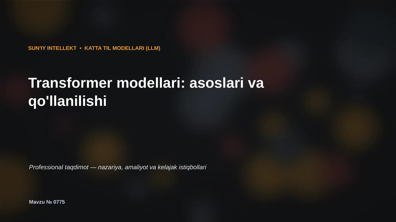 Katta Til Modellari (LLM)