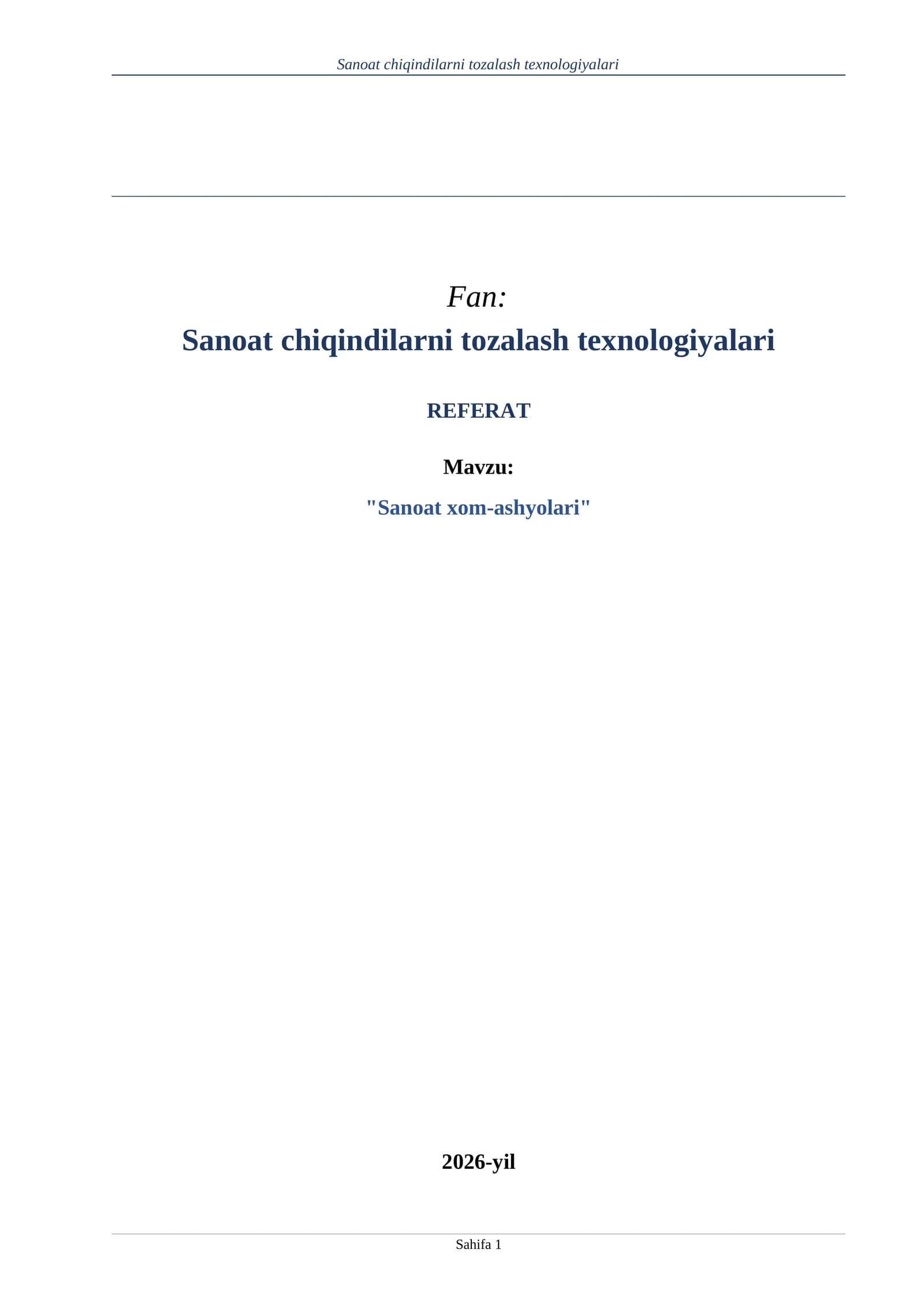 Sanoat xom-ashyolari