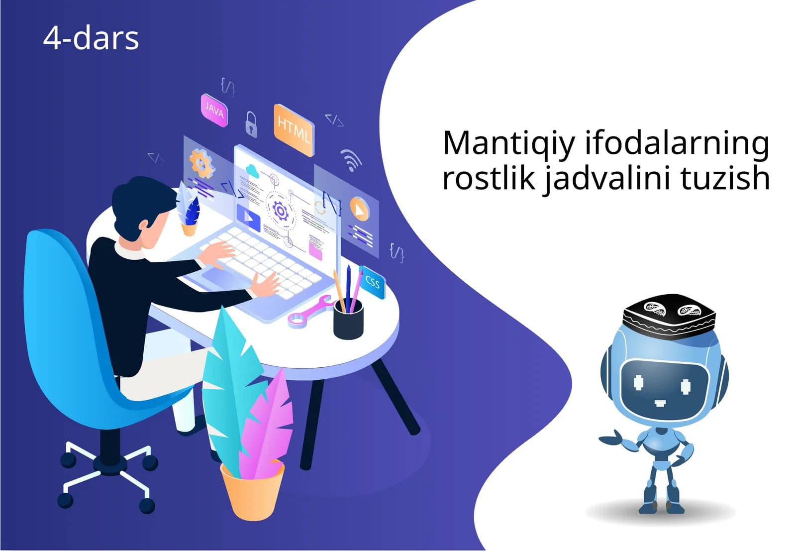 Mantiqiyifodalarningrostlikjadvalinituzish
