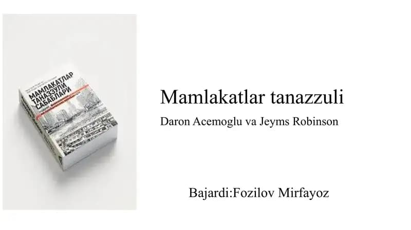 Mamlakatlar tanazzuli slayd
