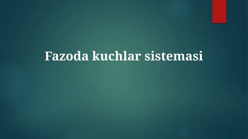 Fazodakuchlarsistemasi