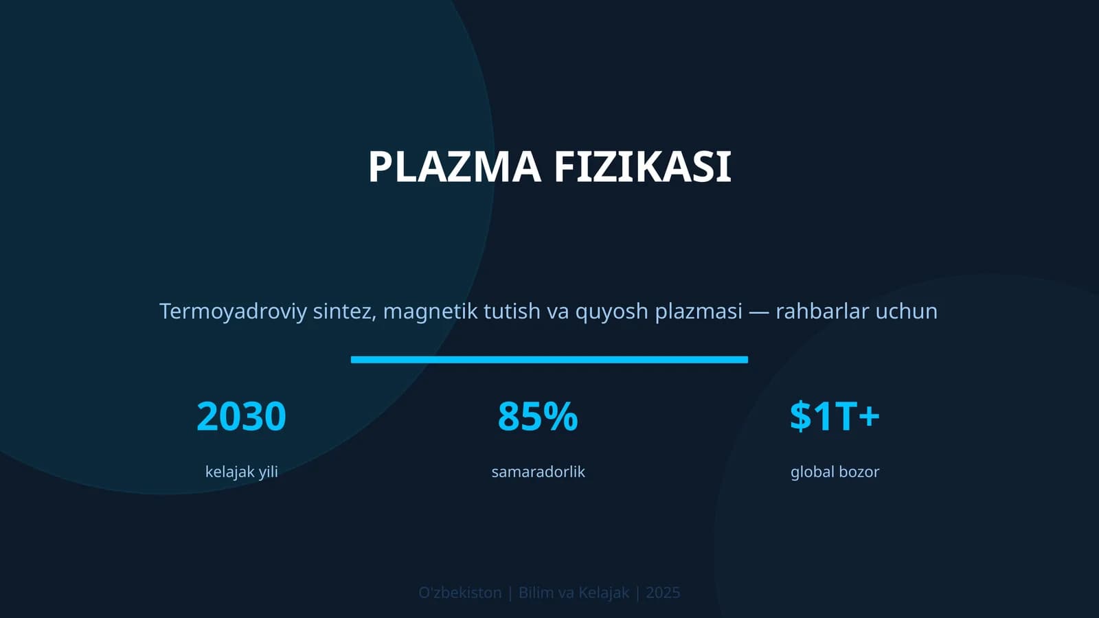 PLAZMА FIZIKASI