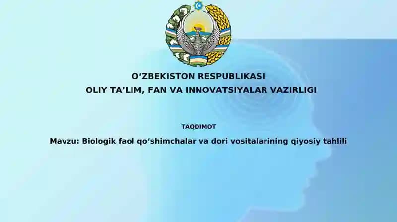 Biologik faol qo'shimchalar