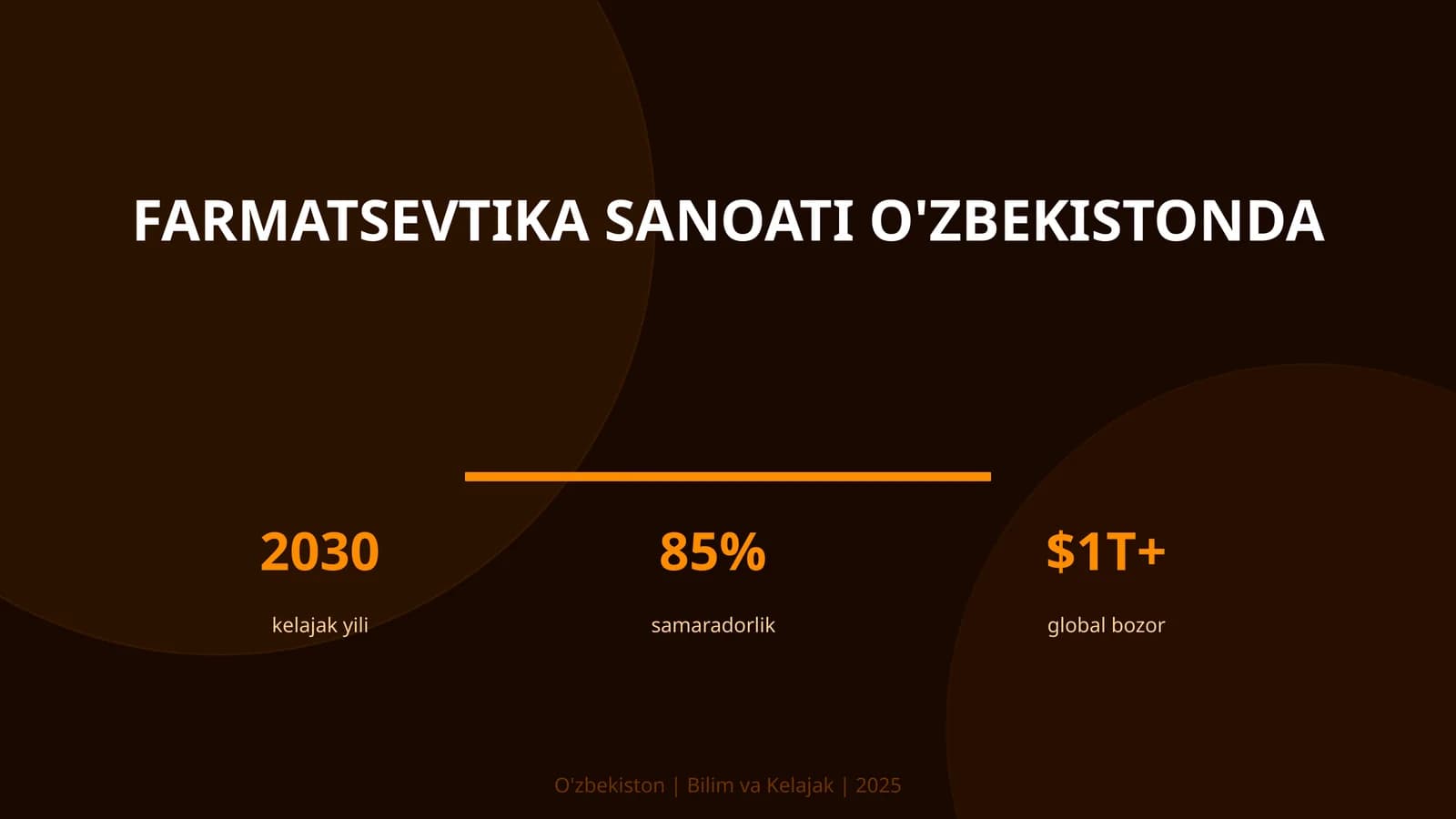 Farmatsevtika sanoati O'zbekistonda