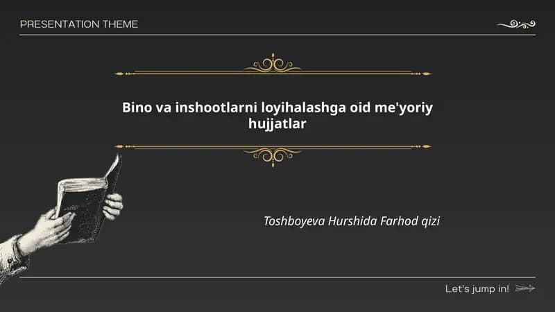 Qurilish normalari va qoidalari (SNQ)