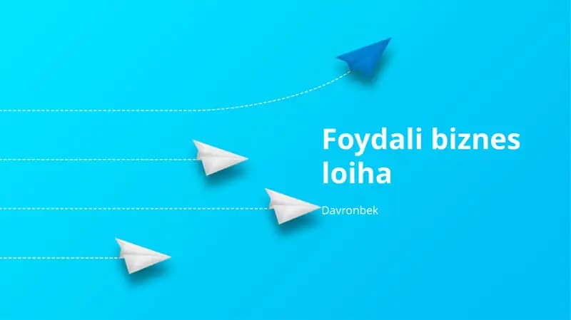 Foydali biznes loiha