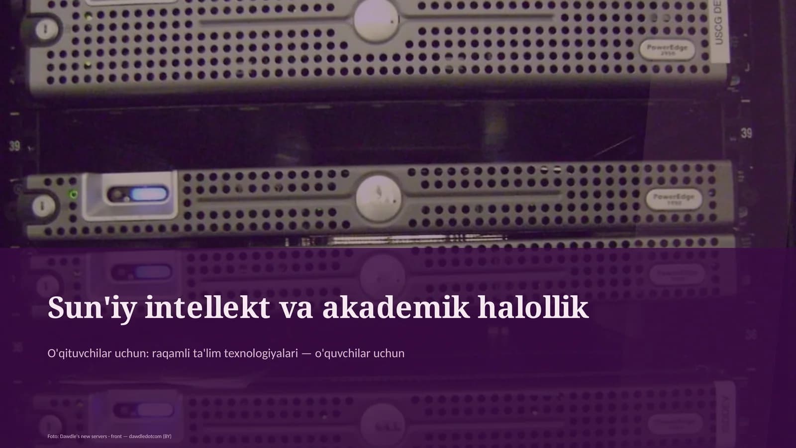 Sun'iy intellekt va akademik halollik