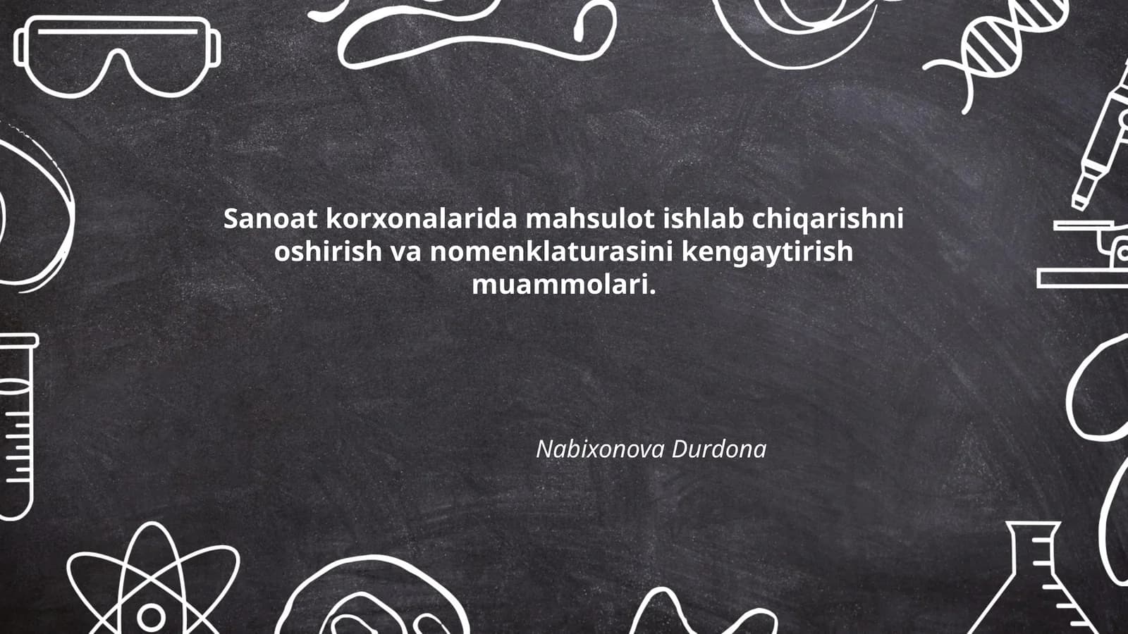 Nabixonova Durdona