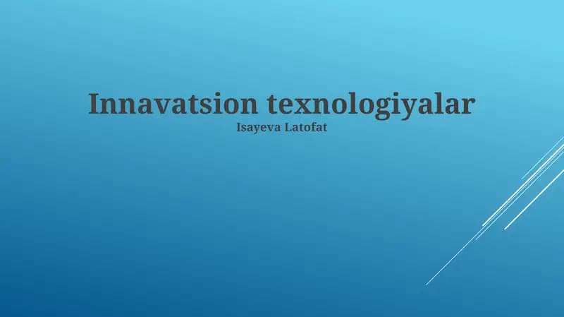 Biotexnologiya va Gen Tahrirlash