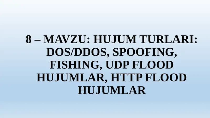 Hujum Turlari
