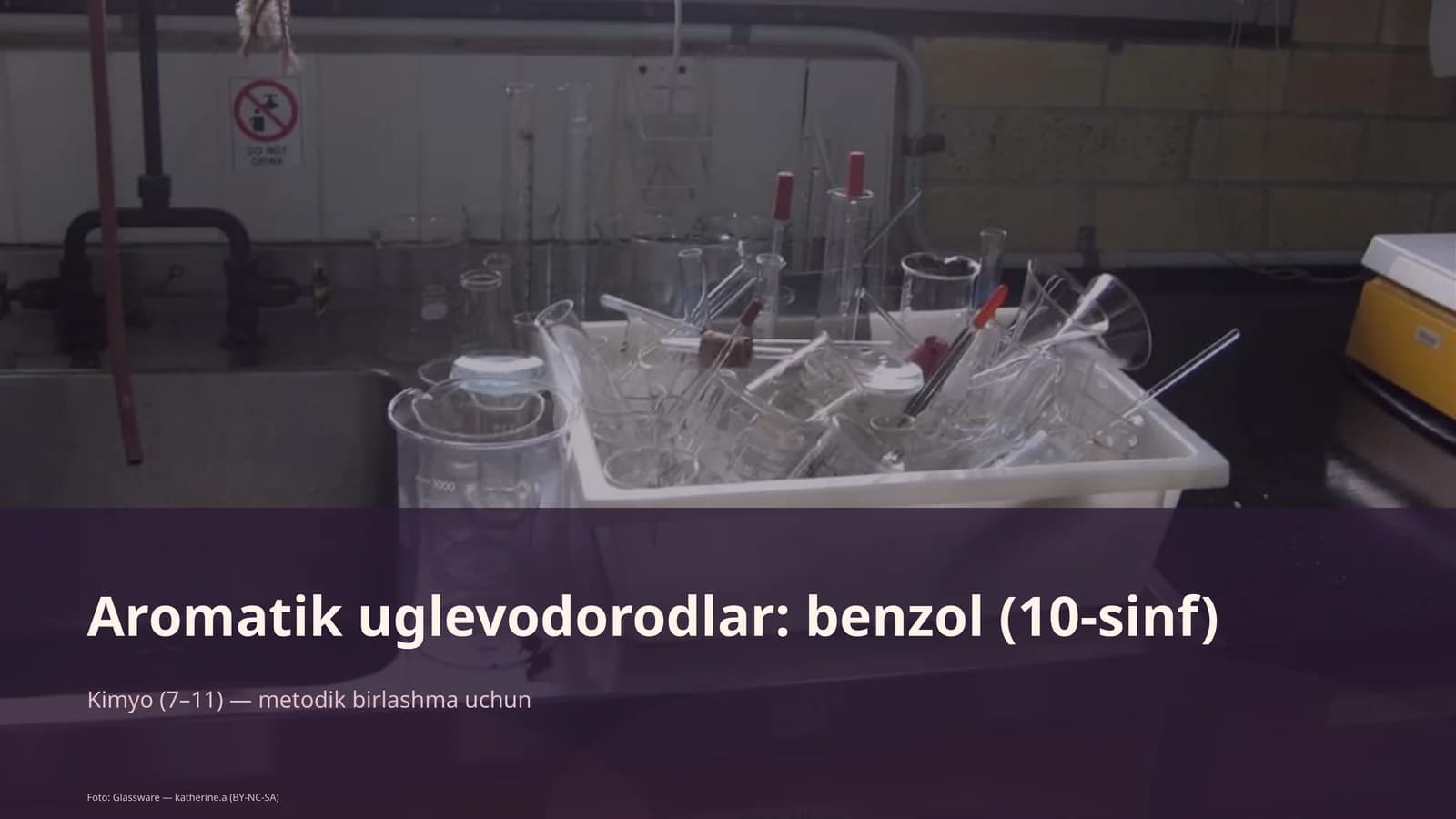 Aromatik uglevodorodlar: benzol (10-sinf)