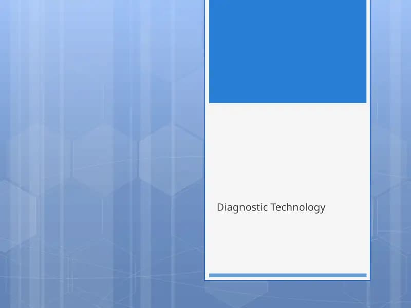 Medical Imaging Technology