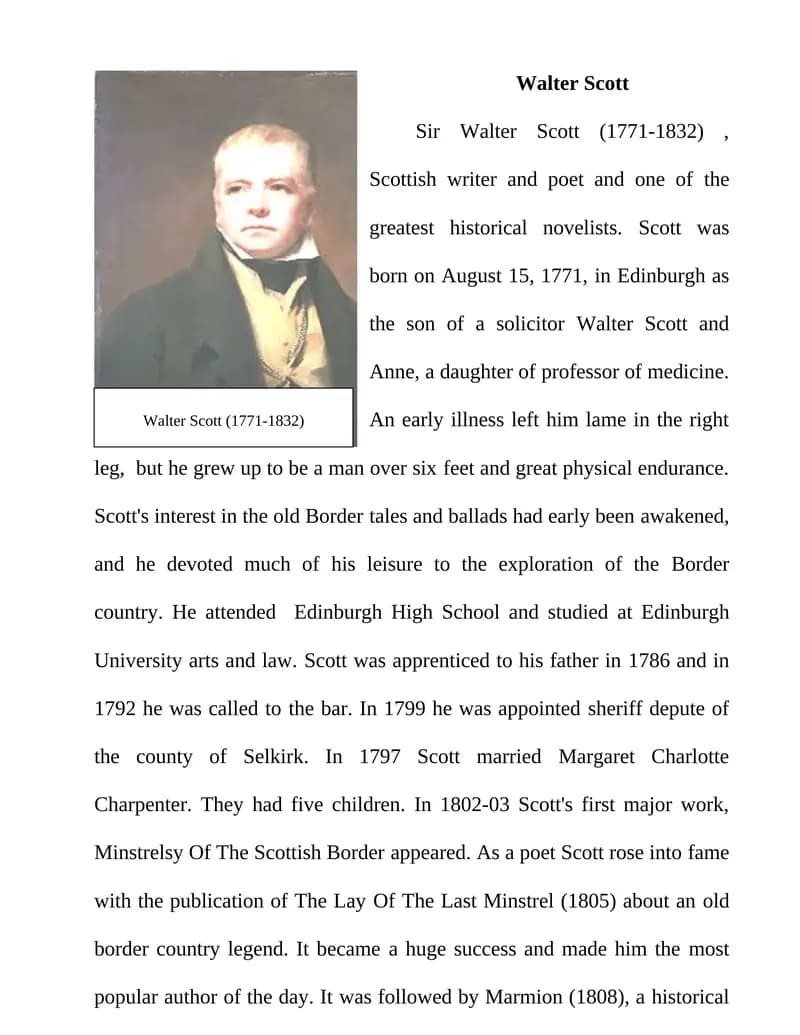 Walter Scott