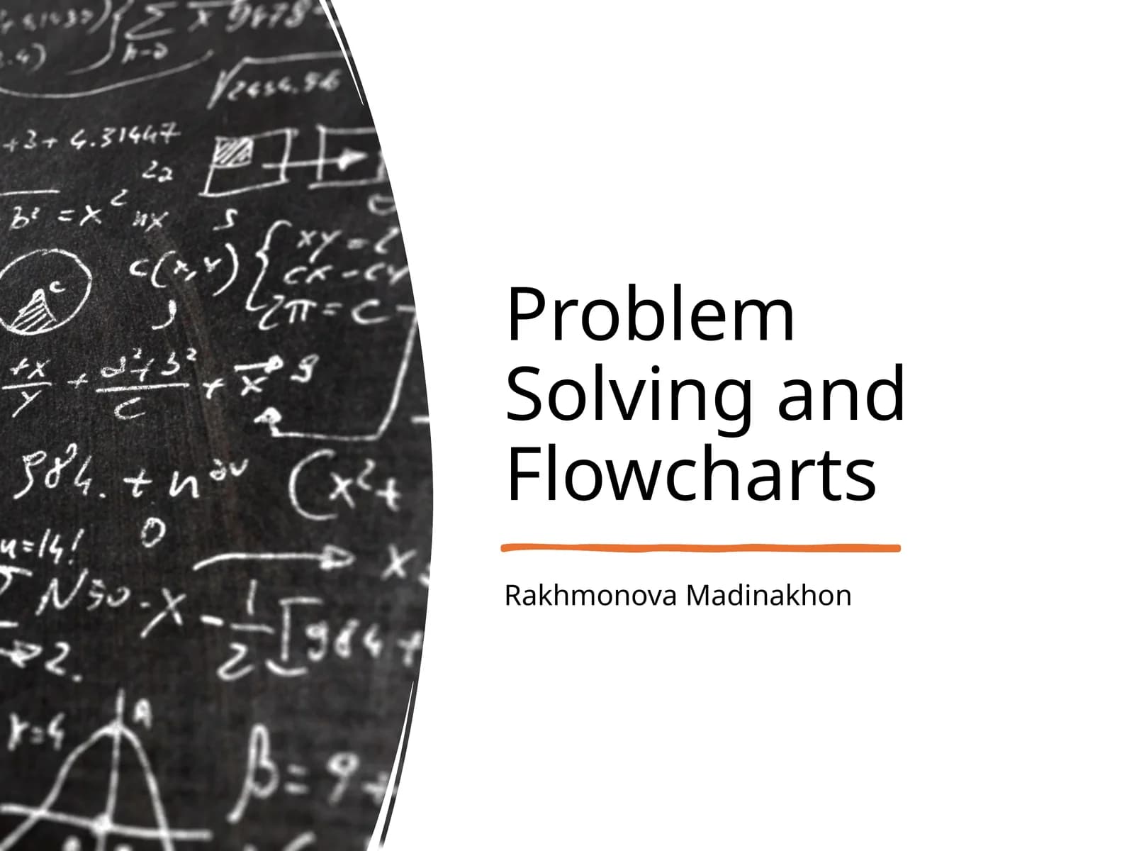 ALGORITHMS AND FLOWCHARTS