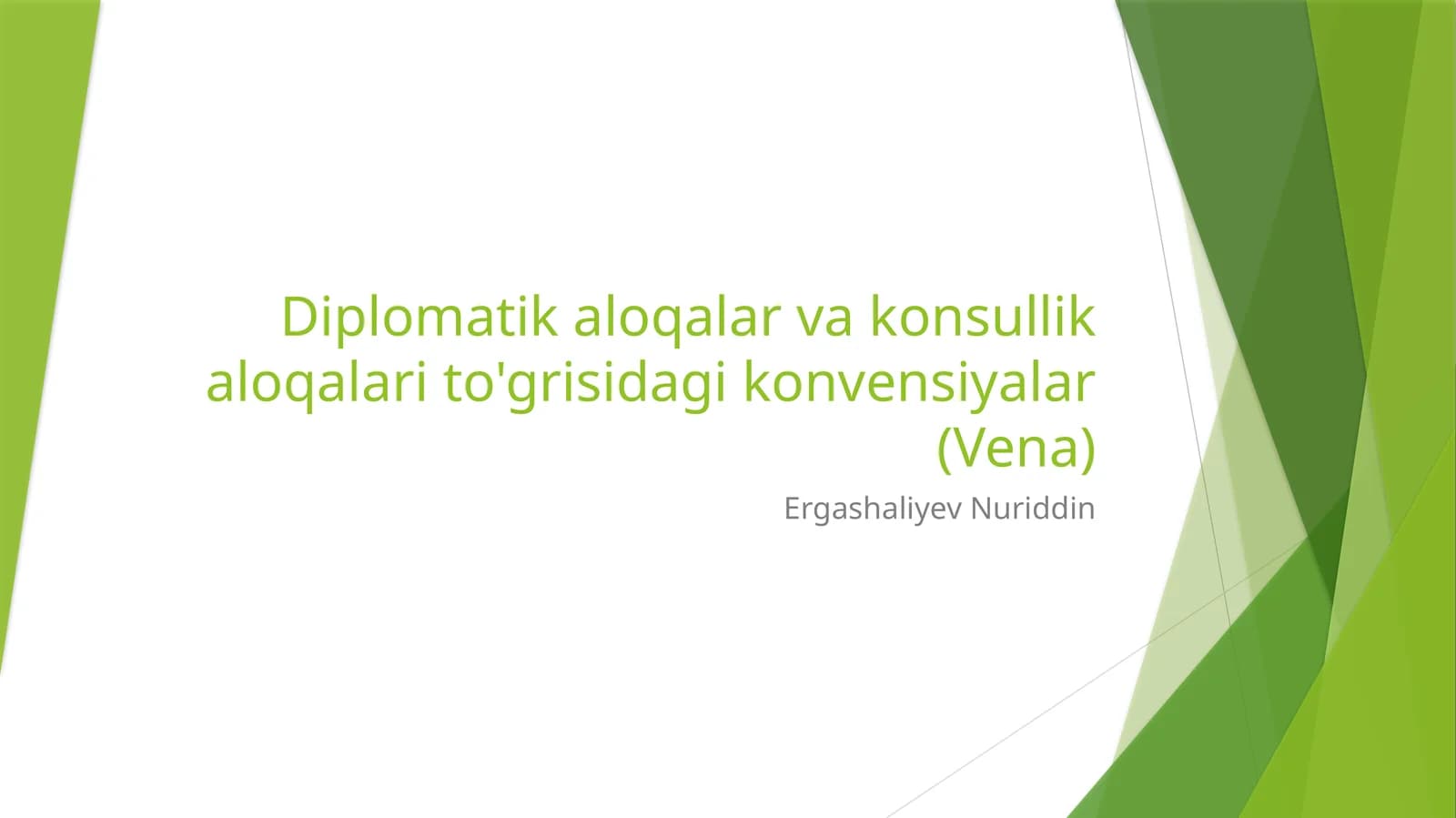 XALQARO KONVENSIYALAR