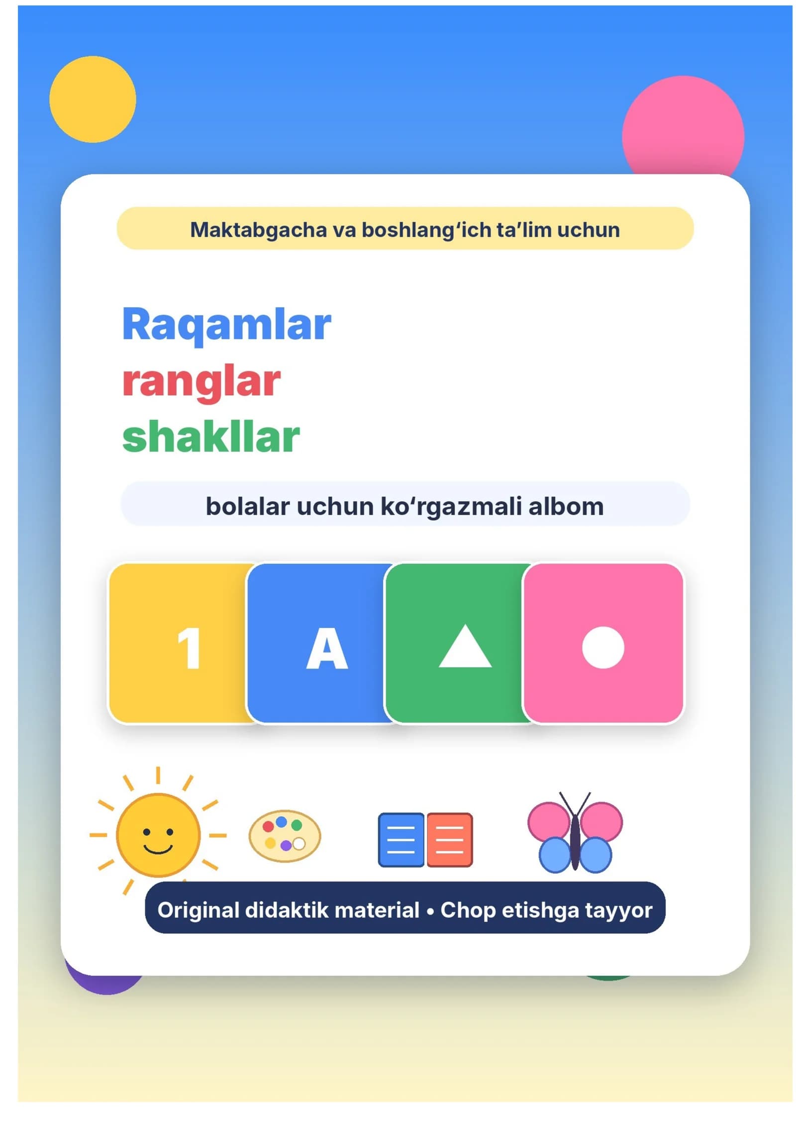 ranglar_shakllar_bolalar Raqamlar