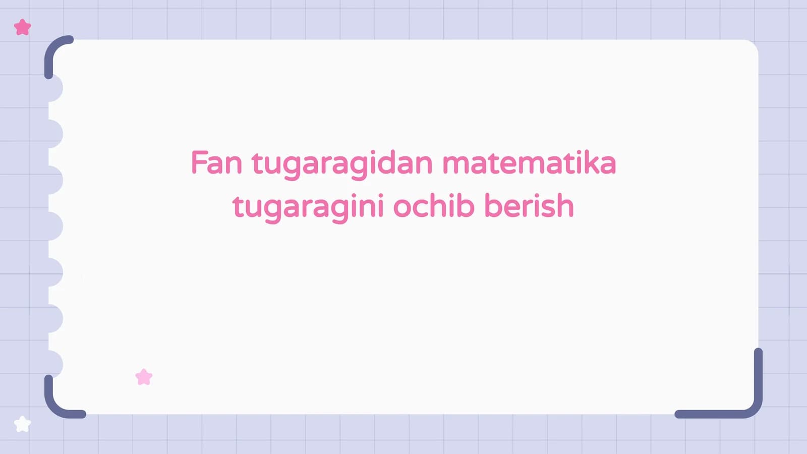 Matematika va fan o'rtasidagi chuqur aloqalarni o'rganish