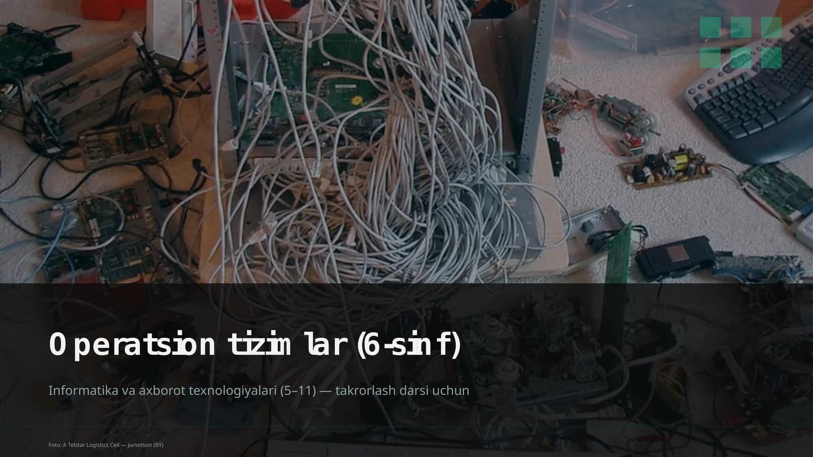 Operatsion tizimlar (6-sinf)