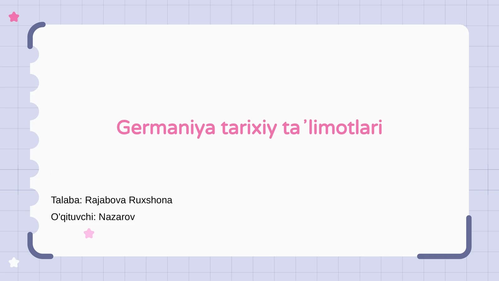 Germaniya tarixiy ta'limotlari