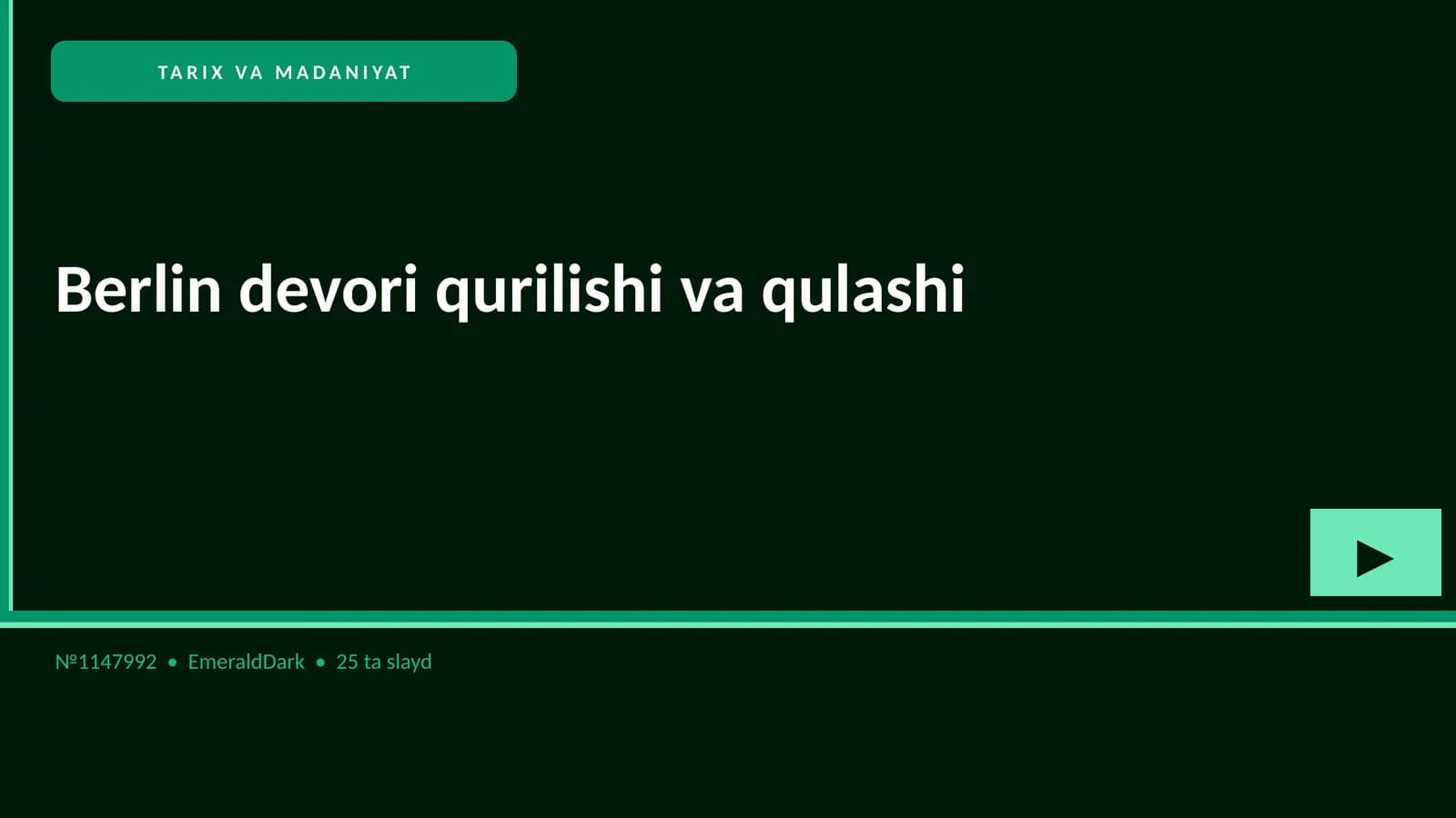 Berlin devori qurilishi va qulashi