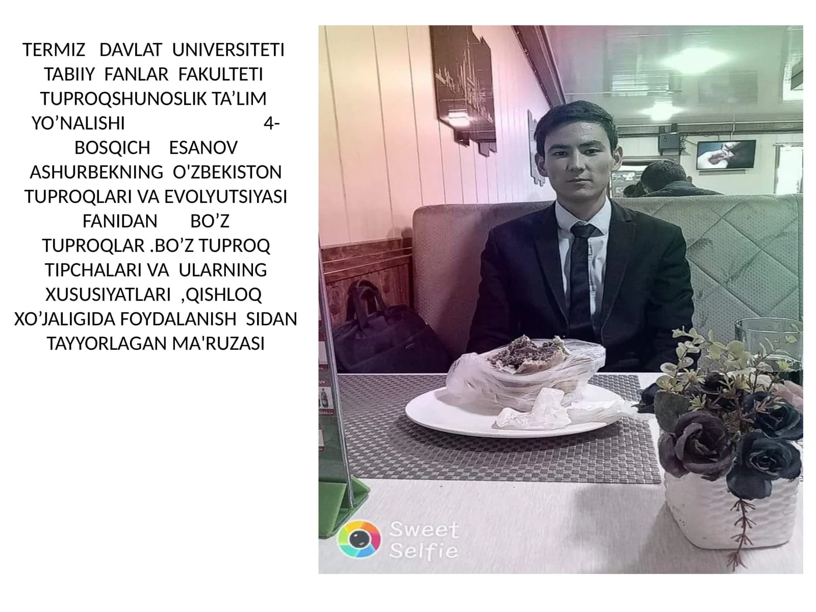 Tuproqshunoslik Ta’limi