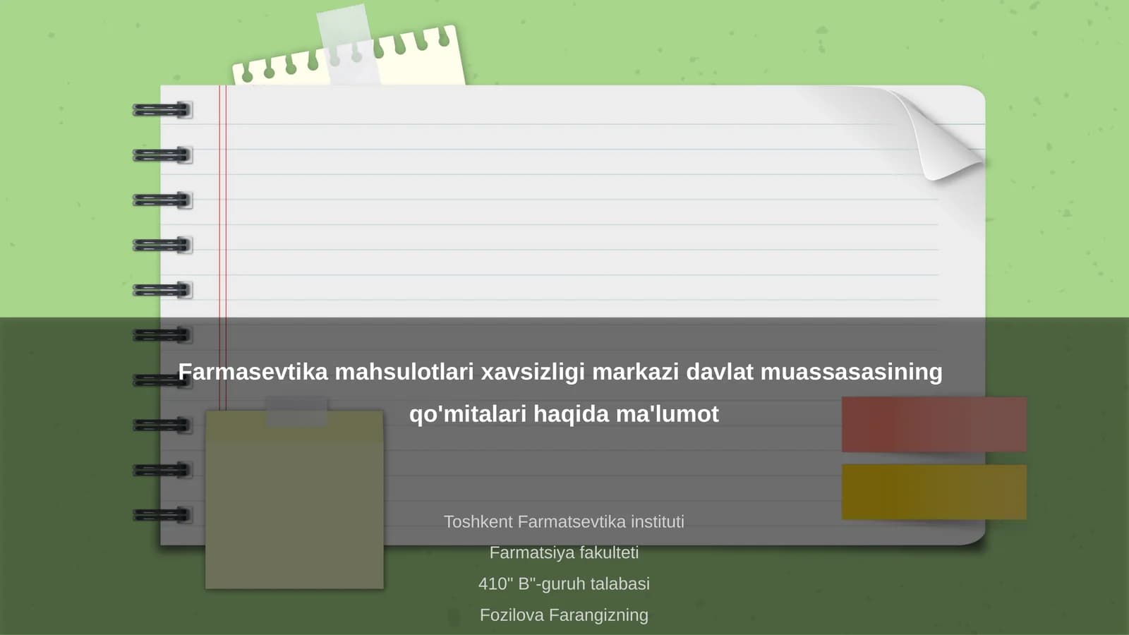 Farmasevtika mahsulotlari xavsizligi markazi davlat muassasasasining qo'mitalari