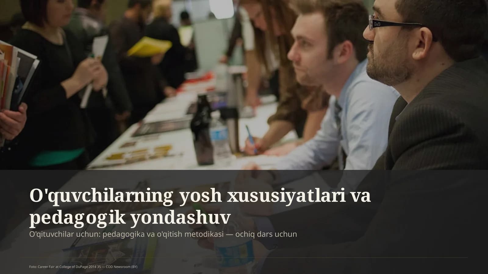 O'quvchilarning yosh xususiyatlari va pedagogik yondashuv