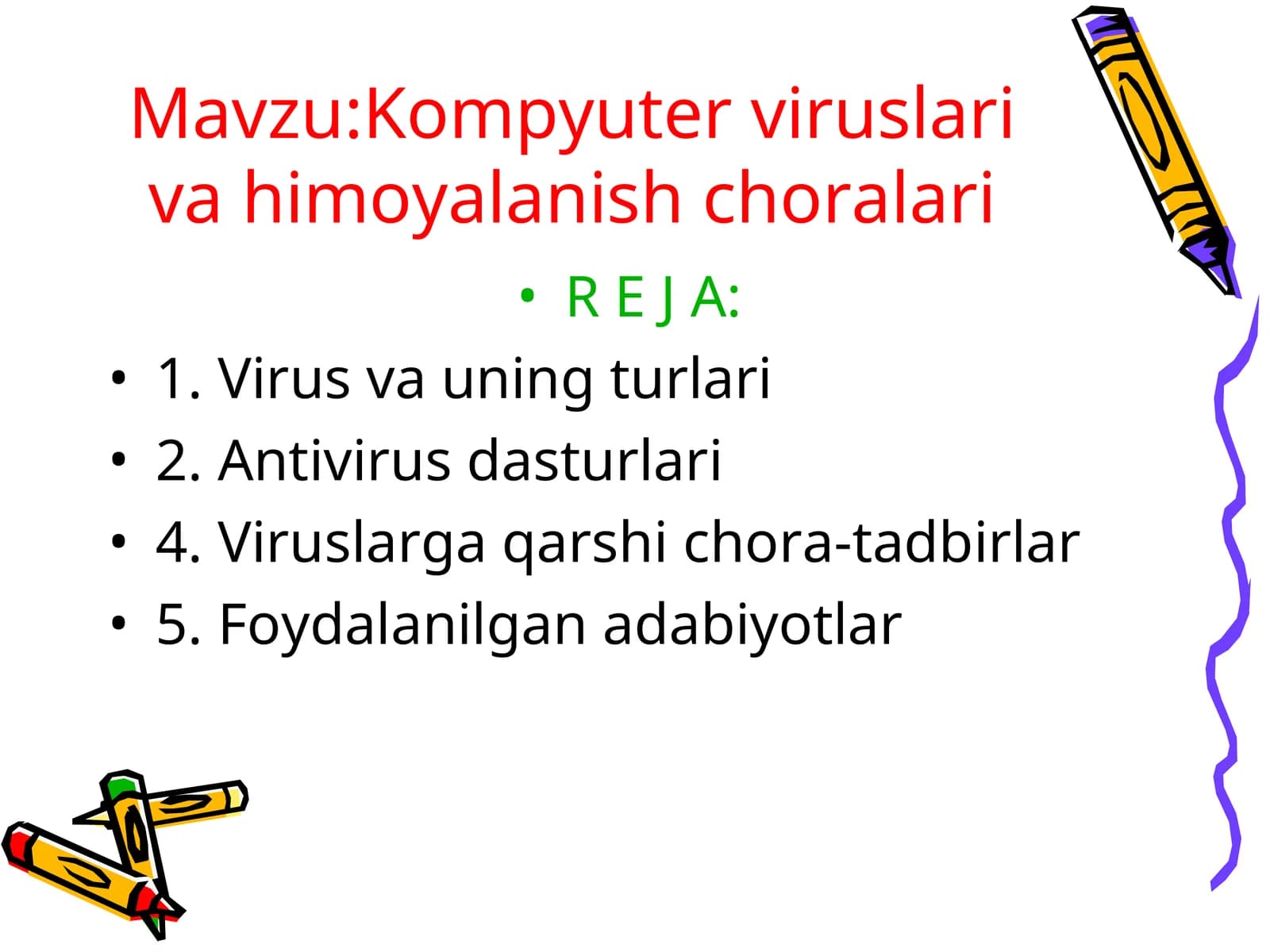 Kompyuter viruslari va himoyalanish choralari