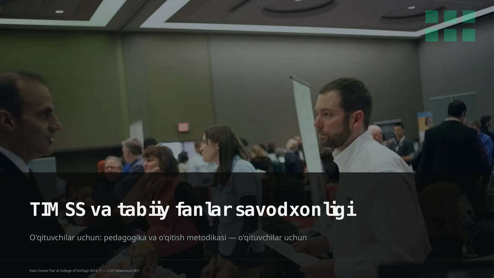 TIMSS va tabiiy fanlar savodxonligi