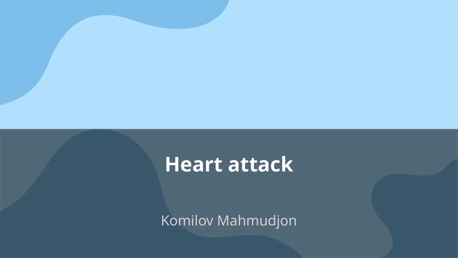 Heart attack