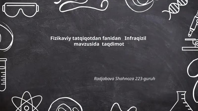 Infraqizil nurlar