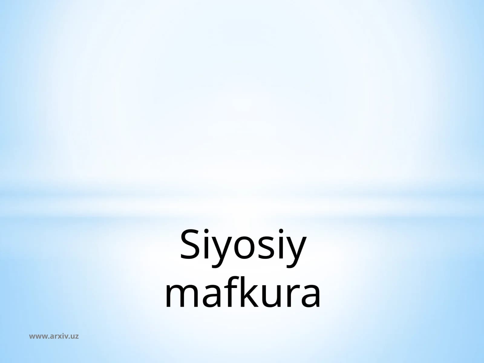 Siyosiymafkura