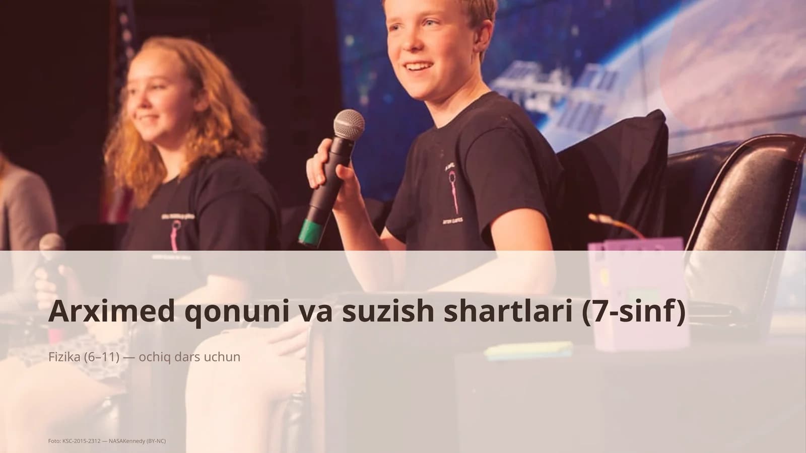 Arximed qonuni va suzish shartlari (7-sinf)