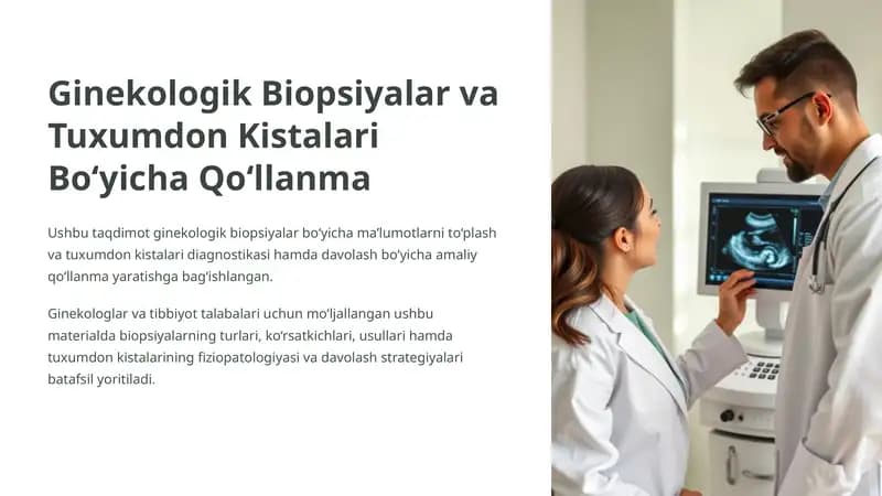 Ginekologik biopsiyalar