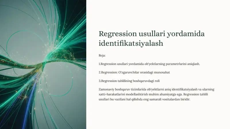 Identifikatsiyalash usullari