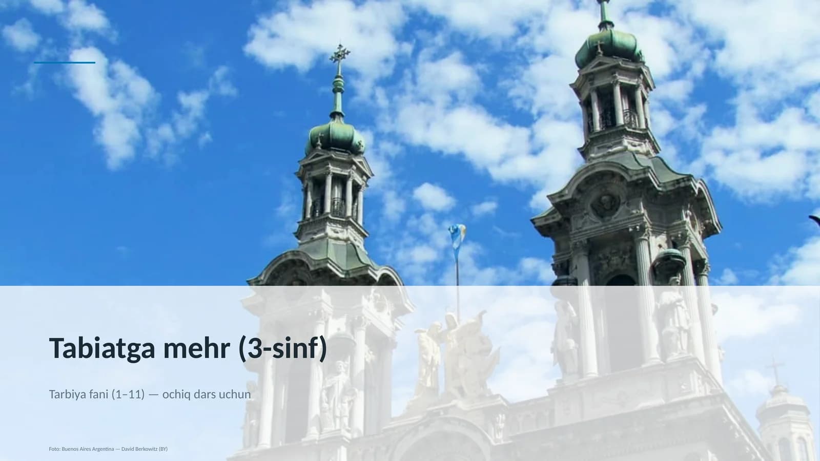 Tabiatga mehr (3-sinf)