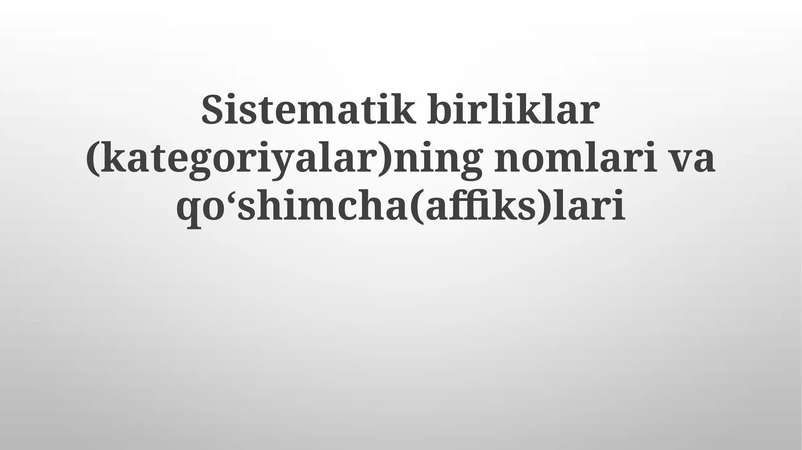 Bakteriya va Arxeylarni Nomlash Konventsiyalari