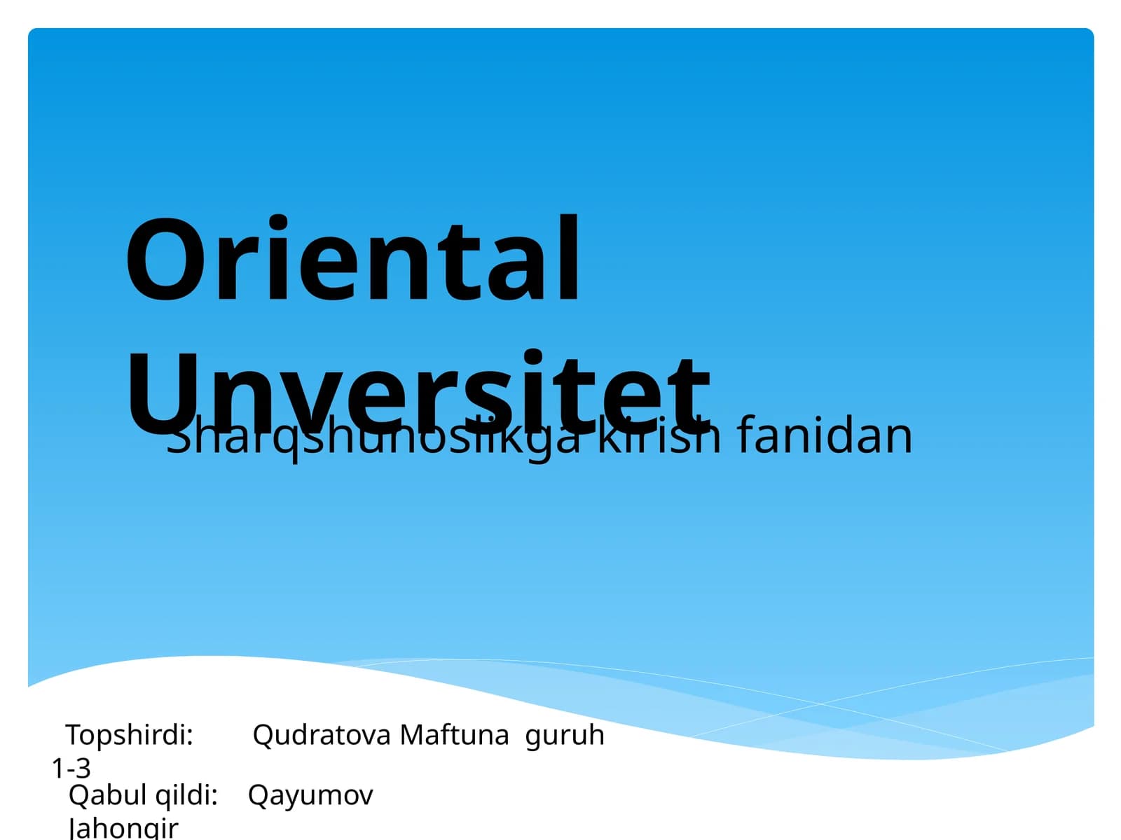 Qudratova Maftunaguruh 1-3