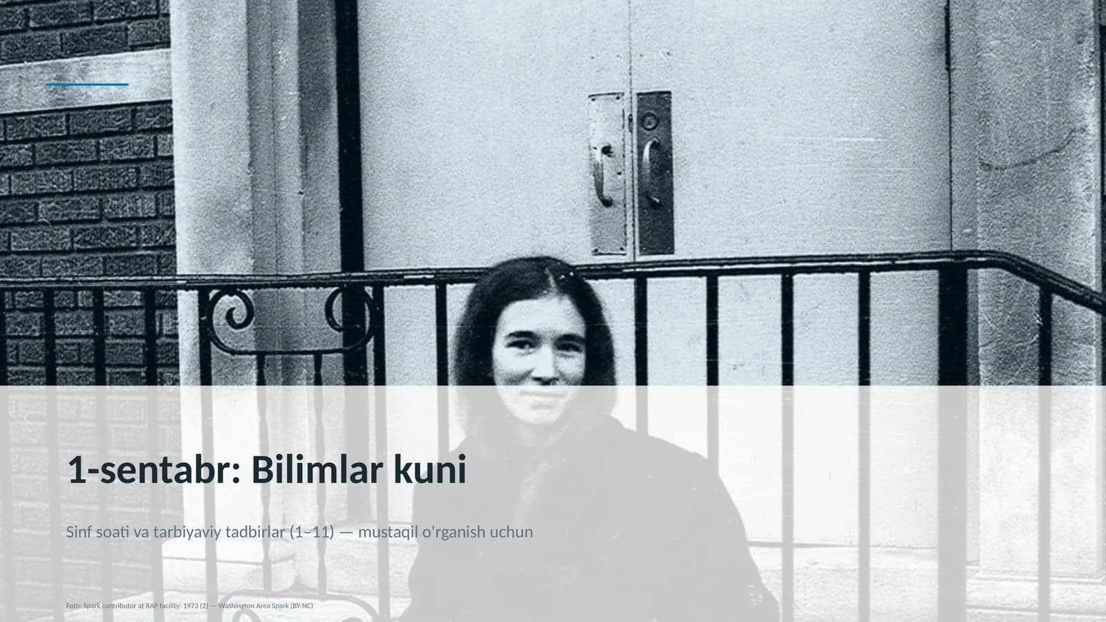 1-sentabr: Bilimlar kuni