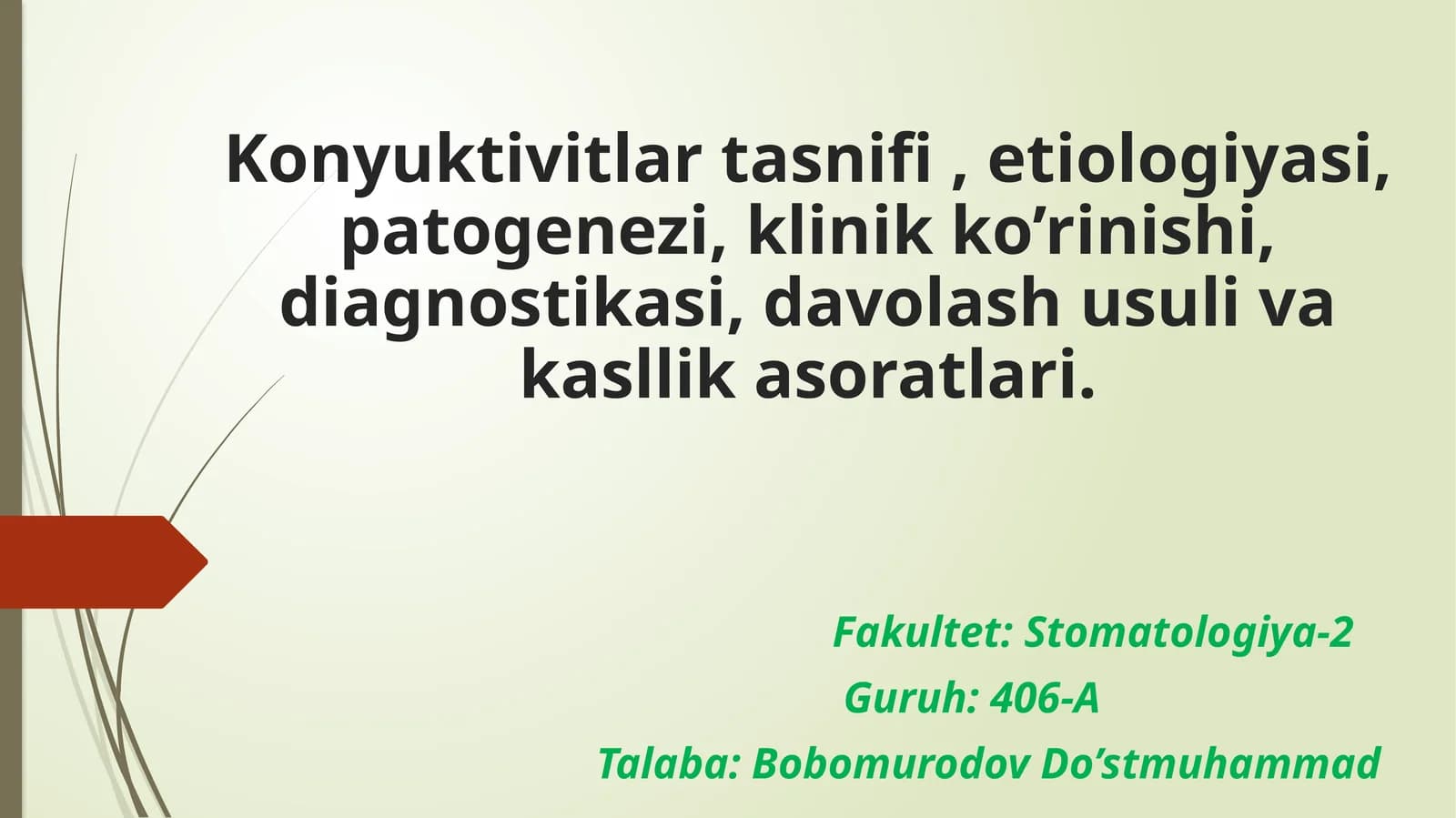 Konyuktivitlar kasalligi
