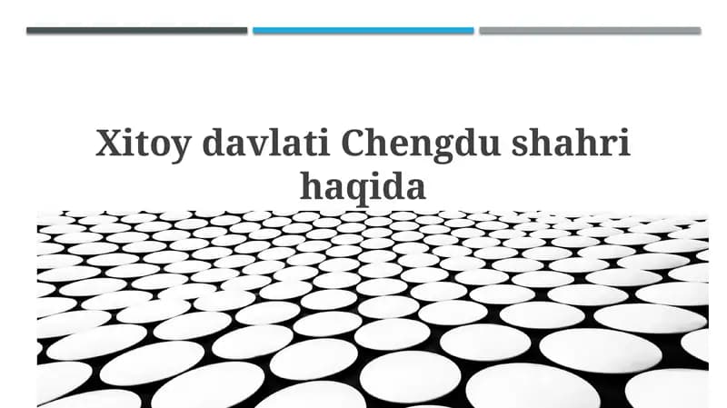 Chengdu: Tarix, Madaniyat va Iqtisodiyot